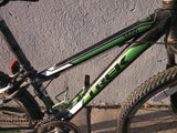 33 cm 13" Trek Alpha 3500 3 Series Bike Bicycle Mountain Black Green Shimano Tourney TX SR M2025 Fork
