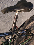 33 cm 13" Trek Alpha 3500 3 Series Bike Bicycle Mountain Black Green Shimano Tourney TX SR M2025 Fork