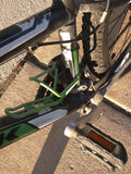33 cm 13" Trek Alpha 3500 3 Series Bike Bicycle Mountain Black Green Shimano Tourney TX SR M2025 Fork