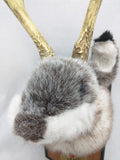 AS-IS Jackalope Jake Gemmy Jake Wall Mounted Singing Animated Novelty Toy Mancave Decor