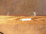 2-Drawer Wood File Cabinet Office Oak Finish Wooden