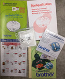 E-100P Applique Station Brother Pooh Bear Digital Automatic Embroidery Patchmaker