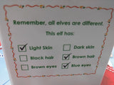 The Elf on the Shelf Box Set Boy Doll Blue Eyes Light Skin Brown Hair 2005 RARE