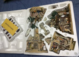 Porcelain Bethlehem Village Nativity Set W 22 Resin Figures 2005 Rare