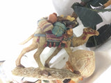 Porcelain Bethlehem Village Nativity Set W 22 Resin Figures 2005 Rare