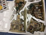 Porcelain Bethlehem Village Nativity Set W 22 Resin Figures 2005 Rare