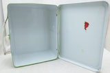 1965 Peanuts Metal Lunch Box 80s Re-Issue Lunchbox Snoopy Charlie Brown School NO THERMOS Yellow