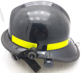 Cairns 660 Fireman Helmet Black ESS NFPA Firefighting Goggles Hat Costume North Summit