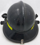 Cairns 660 Fireman Helmet Black ESS NFPA Firefighting Goggles Hat Costume North Summit