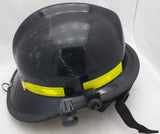 Cairns 660 Fireman Helmet Black ESS NFPA Firefighting Goggles Hat Costume North Summit