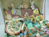 Toy Chest Precious Moments Enesco Deluxe Action Musical Enesco1991 Box Music Wind Up