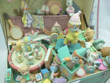 Toy Chest Precious Moments Enesco Deluxe Action Musical Enesco1991 Box Music Wind Up