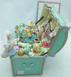 Toy Chest Precious Moments Enesco Deluxe Action Musical Enesco1991 Box Music Wind Up