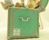 Toy Chest Precious Moments Enesco Deluxe Action Musical Enesco1991 Box Music Wind Up
