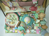 Toy Chest Precious Moments Enesco Deluxe Action Musical Enesco1991 Box Music Wind Up