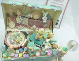 Toy Chest Precious Moments Enesco Deluxe Action Musical Enesco1991 Box Music Wind Up