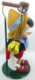 Animated Pinocchio Disney Singing Telco Christmas Marionette Puppet Display w/ box