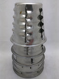 AS-IS Saladmaster V BASE Stainless Steel FOOD PROCESSOR 5 Slicing Shredding Grating