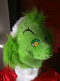 5' Tall Animated Singing Dancing How the Grinch Stole Christmas 2004 Gemmy Seuss Life Size