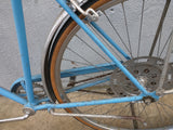 1974 Opaque Blue Schwinn Collegiate Tourist Vintage Cruiser Bike Steel Bicycle