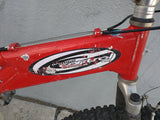 Ground Control Comp Specialized Bike Bicycle Mountain Red Rear Softtail Full Frame Suspension Rock Shox MTB