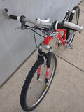 Ground Control Comp Specialized Bike Bicycle Mountain Red Rear Softtail Full Frame Suspension Rock Shox MTB