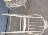 2 Baker Furniture Company English Regency Faux Bamboo Arm Chair