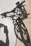 M Giant Disc Brakes Rincon XC Giant Aluxx Size M 6000 Series Butted Tubing Mountain Bike Bicycle MTB Silver Black