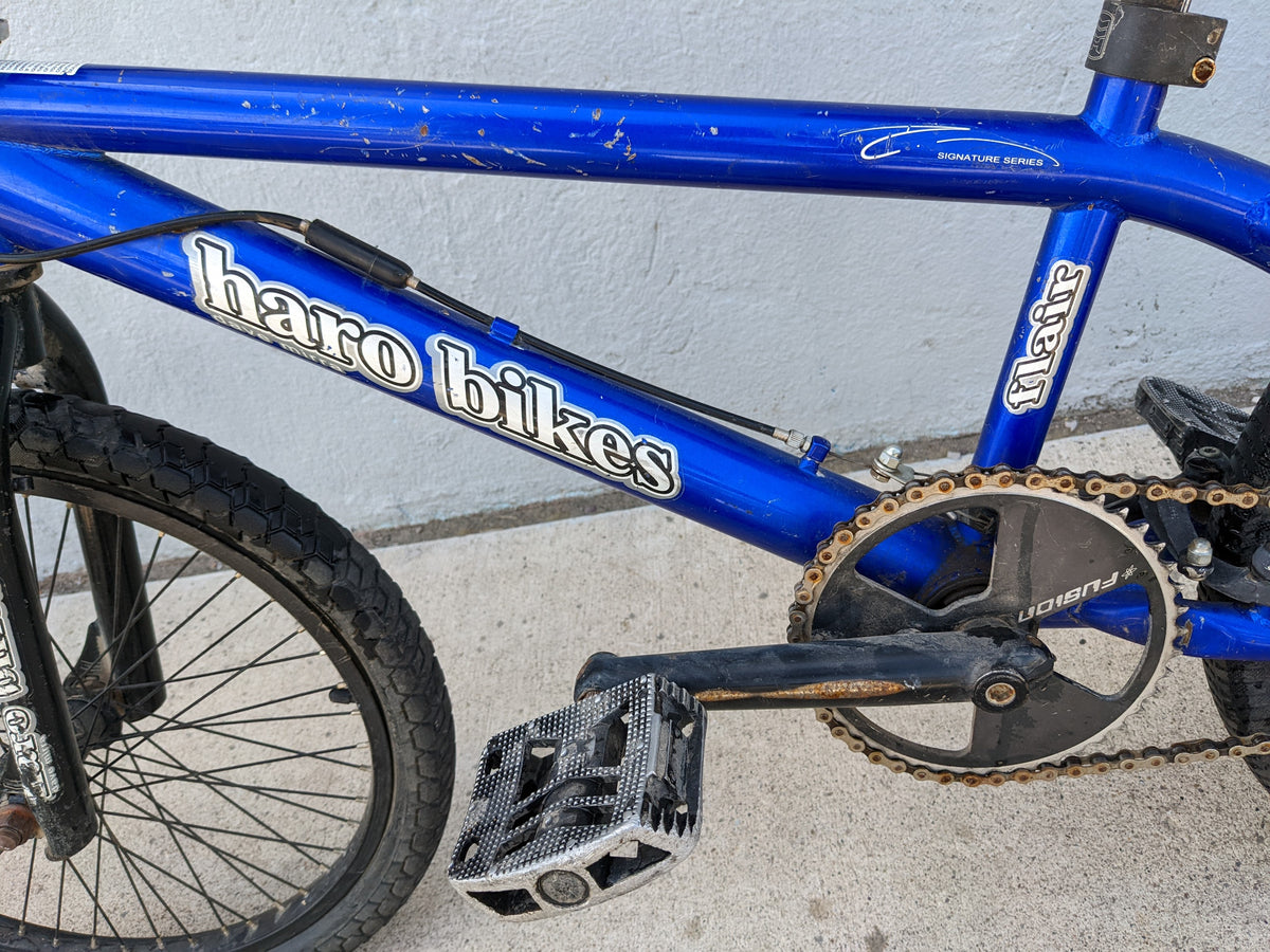 AS-IS Flair Dave Mirra Haro Blue BMX Vintage Fusion Crank Signature Se –  Pocatello Market
