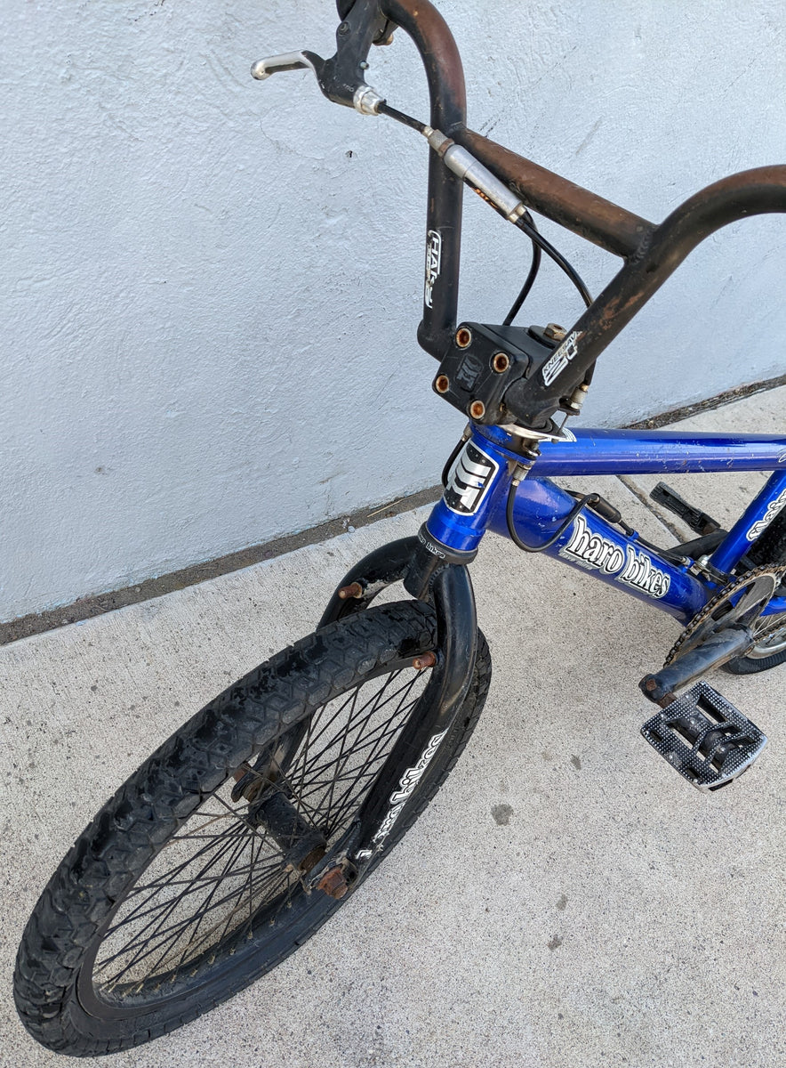 AS IS Flair Mirra Haro Blue BMX Vintage Fusion Crank Signature