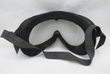 Bouton Black Rubber NO HOLES RUBBER STRAP ANSI Z87J Goggles Sailing Surfing? VTG