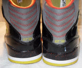 10.5 Nike Air Jordan SC-1 Shoe Mens 538698 034 Black Pewter Yellow JUMPMAN 44.5