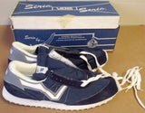VANS Vintage Big V Blue 1983 New Serio Running Shoes 15.5 16 16.5 4 E wide width