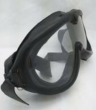 Bouton Black Rubber NO HOLES RUBBER STRAP ANSI Z87J Goggles Sailing Surfing? VTG