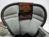 US 11 NIKE SWOOSH SKATEBOARD HIGH TOP SHOES 310801 081 SMOKE GRAY ORANGE