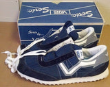 VANS Vintage Big V Blue 1983 New Serio Running Shoes 15.5 16 16.5 4 E wide width