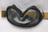 Bouton Black Rubber NO HOLES RUBBER STRAP ANSI Z87J Goggles Sailing Surfing? VTG