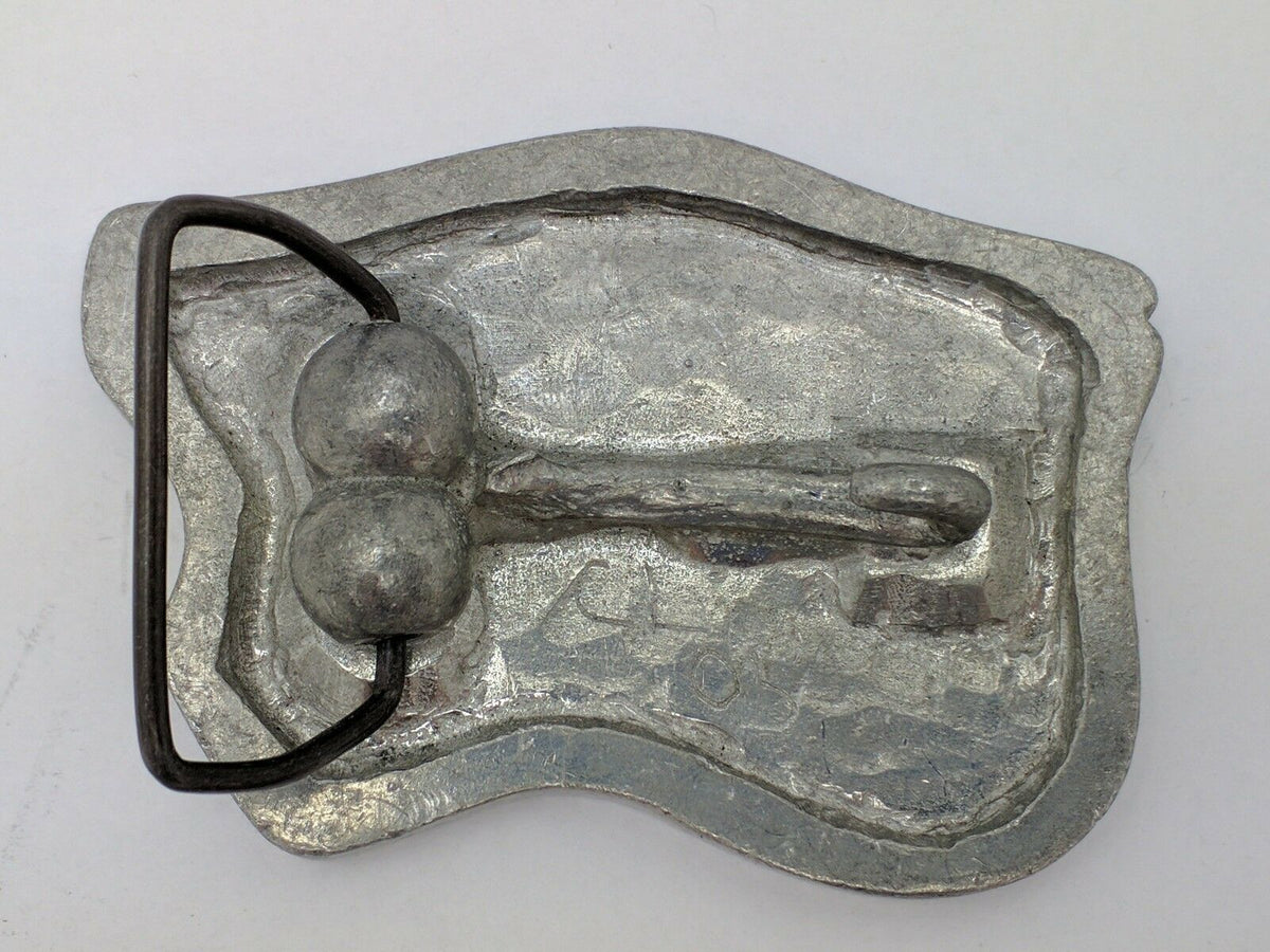 Vintage MMA Udjat Eye Belt Buckle - Tutankhamun Egyptian Eye of Ra Horus Udjat King Tut Tutankhamun Belt  main image 2
