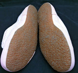 8.5 PINK 1984 LADY VANS DECK Vintage International Canvas Boat Shoes lace-up new