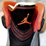 10.5 Nike Air Jordan SC-1 Shoe Mens 538698 034 Black Pewter Yellow JUMPMAN 44.5