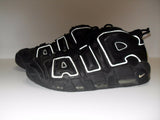RARE 2005 NIKE Uptempo More AIR UPTEMPO PIPPEN BLACK White SHOE 14  312971-011