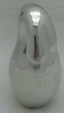 Bunny HAGEN MID-CENTURY CHROME ART SCULPTURE Rabbit Paperweight Leo Schimanszky