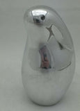 Bunny HAGEN MID-CENTURY CHROME ART SCULPTURE Rabbit Paperweight Leo Schimanszky