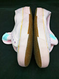 8.5 PINK 1984 LADY VANS DECK Vintage International Canvas Boat Shoes lace-up new