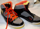 10.5 Nike Air Jordan SC-1 Shoe Mens 538698 034 Black Pewter Yellow JUMPMAN 44.5