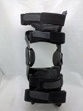 MORPH INNOVATION SPORTS KNEE BRACE Size Medium Right Leg Black M Med 17" ACL MCL