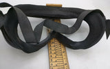 Bouton Black Rubber NO HOLES RUBBER STRAP ANSI Z87J Goggles Sailing Surfing? VTG