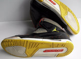 10.5 Nike Air Jordan SC-1 Shoe Mens 538698 034 Black Pewter Yellow JUMPMAN 44.5