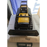 51054 Tonka Bulldozer STEEL PLOW Toy Bull Dozer Metal Blade Construction Vintage Yellow Black Tracks