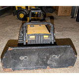 51054 Tonka Bulldozer STEEL PLOW Toy Bull Dozer Metal Blade Construction Vintage Yellow Black Tracks